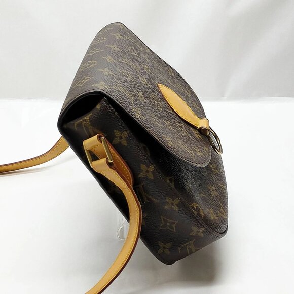 Authentic Louis Vuitton Saint Cloud GM Brown Monogram Shoulder Bag mn600-121325 - Picture 4 of 16